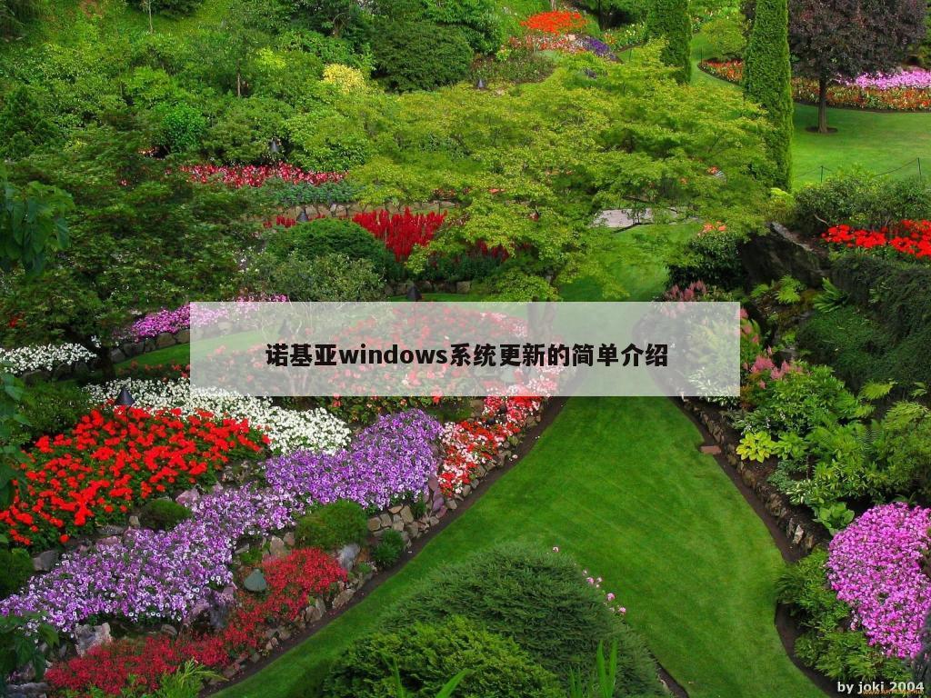 诺基亚windows系统更新的简单介绍