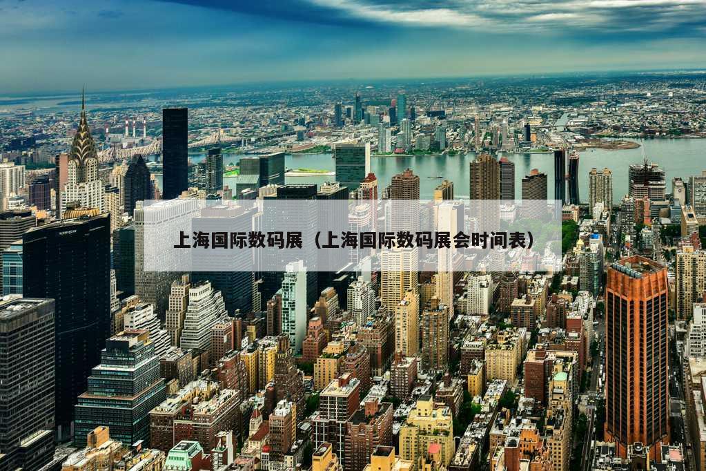 上海国际数码展（上海国际数码展会时间表）