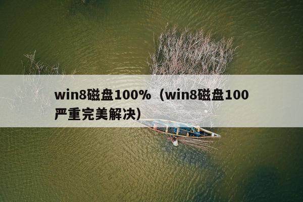 win8磁盘100%（win8磁盘100严重完美解决）