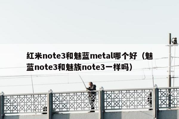红米note3和魅蓝metal哪个好（魅蓝note3和魅族note3一样吗）