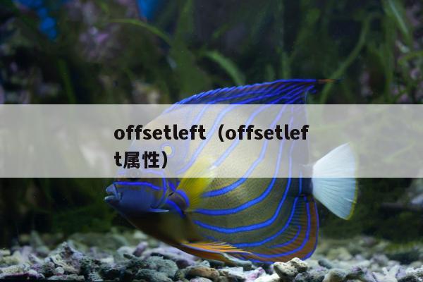 offsetleft（offsetleft属性）