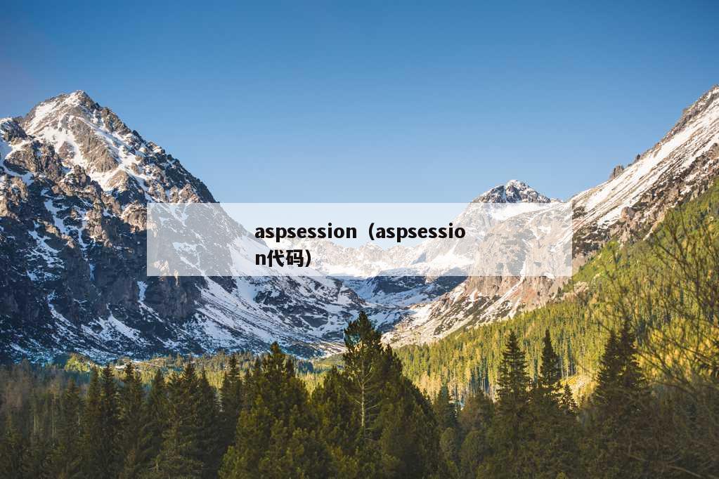 aspsession（aspsession代码）